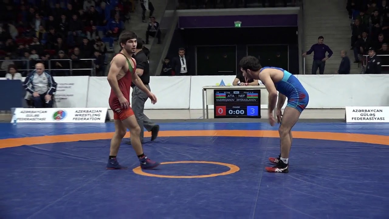 FS 57 kg: FİNAL - İslam Bazarqanov - Mahir Əmiraslanov