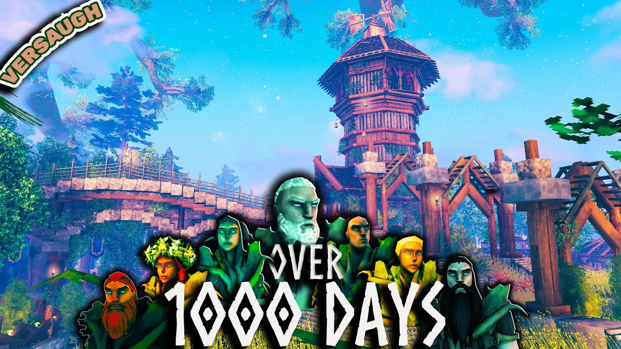 We Didn't Spend 100day in valheim We Spent Over 1000 days