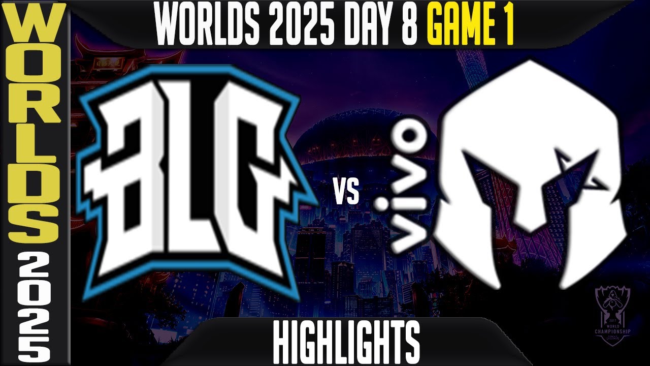 BLG vs VKS Highlights Game 1 | Worlds 2025 Day 8 Swiss | Bilibili Gaming vs Vivo Keyd Allstars G1