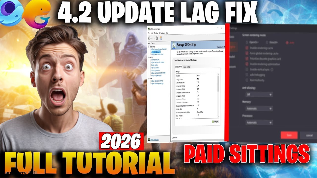 🔥 Gameloop Lag Fix 2026 | No FPS Drop, No Stutter | PUBG Mobile 4.2 Lag FIXED!