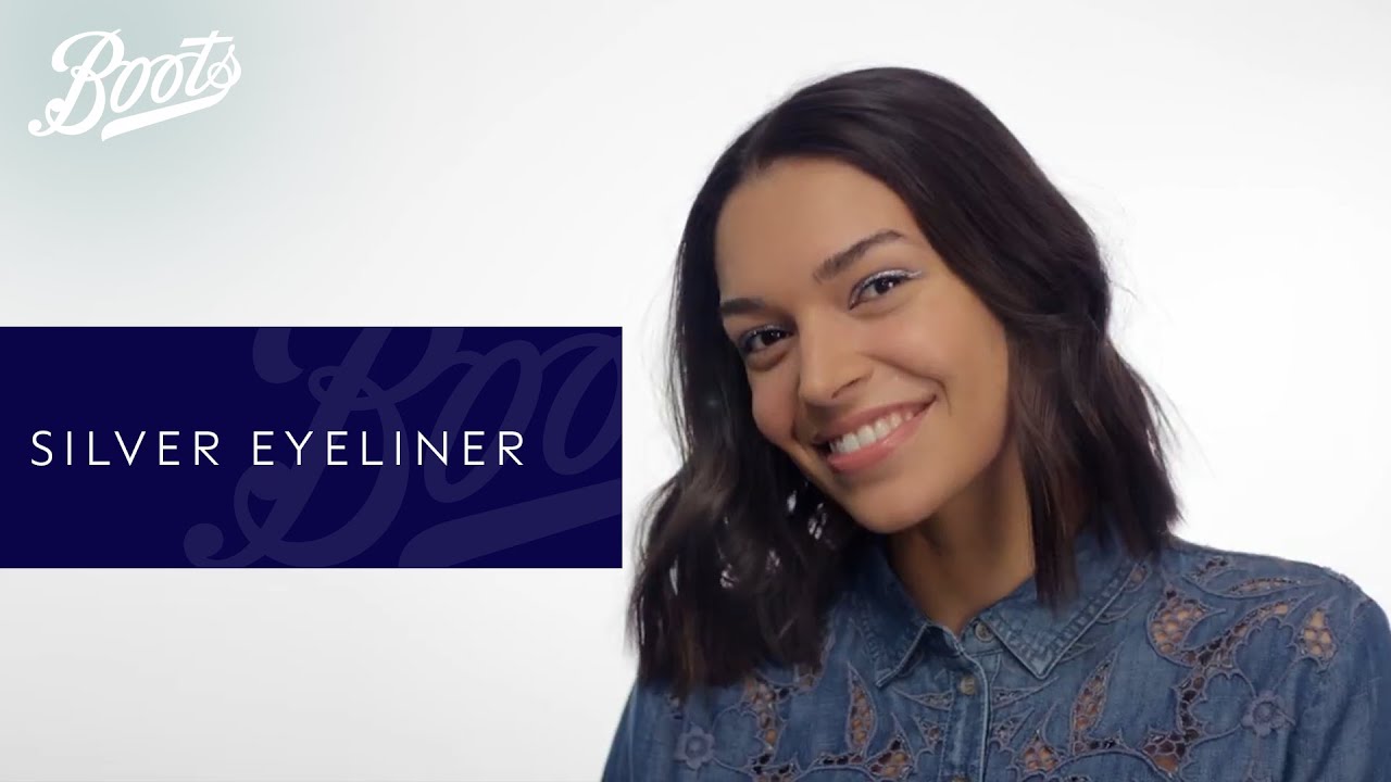 Make-up Tutorial | Silver Eyeliner Look | Boots UK