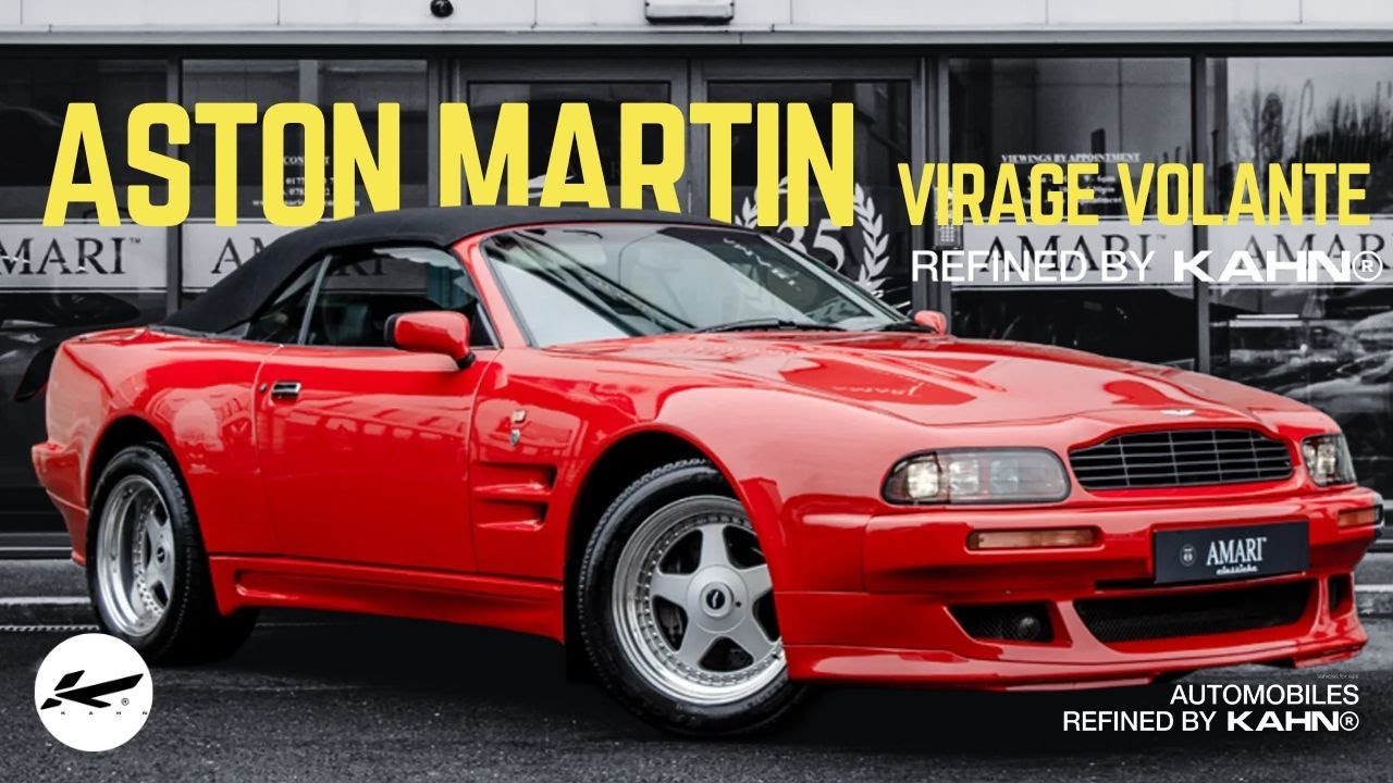 1 of only 3 - Aston Martin Virage Volante 6.3 Works Special