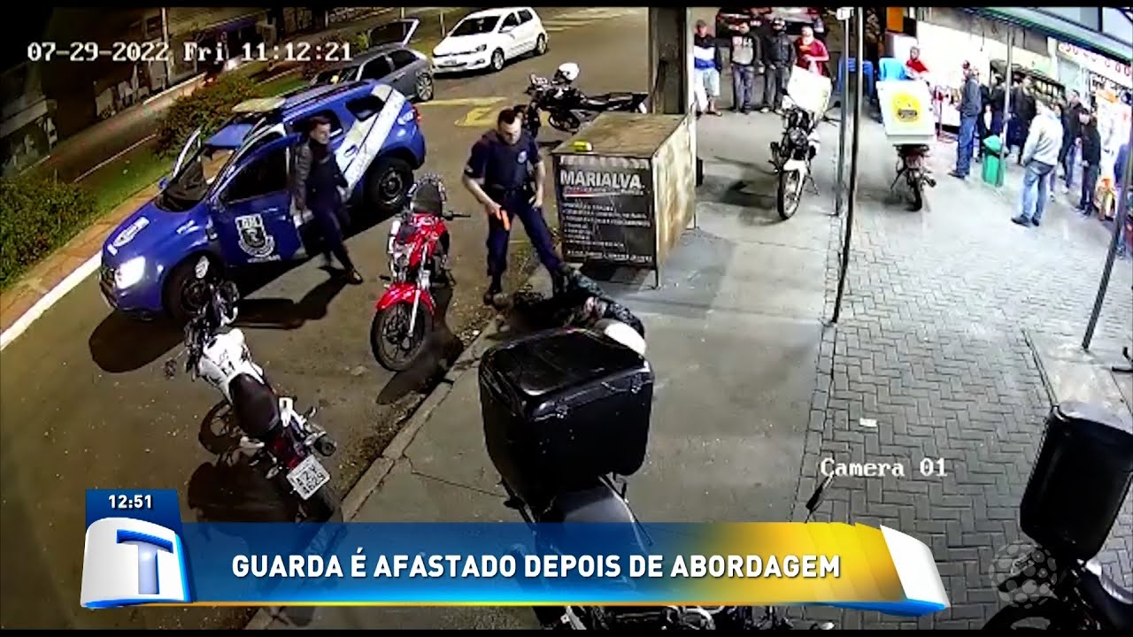 Guarda municipal é afastado depois de abordagem | Tribuna da Massa (08/08/2022)
