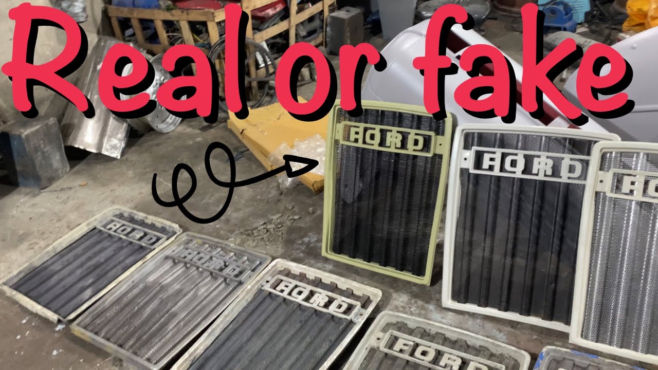 Ford 3600 di original ta fake front grill kehdi kiva krea pta #ford3600modified #ford6600