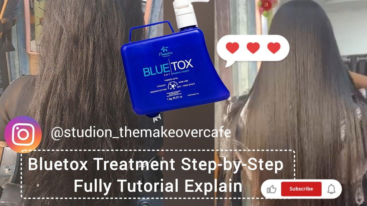 How to: Bluetox Hair Shine Treatment