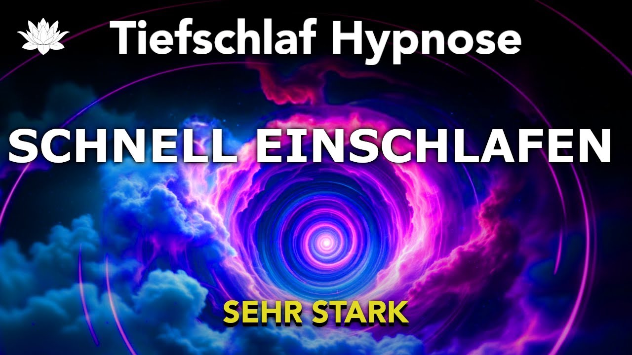 Tiefschlaf Hypnose SCHNELL EINSCHLAFEN 🌙✨ (Keine Rückholung!!) – Tiefschlaf In Minuten
