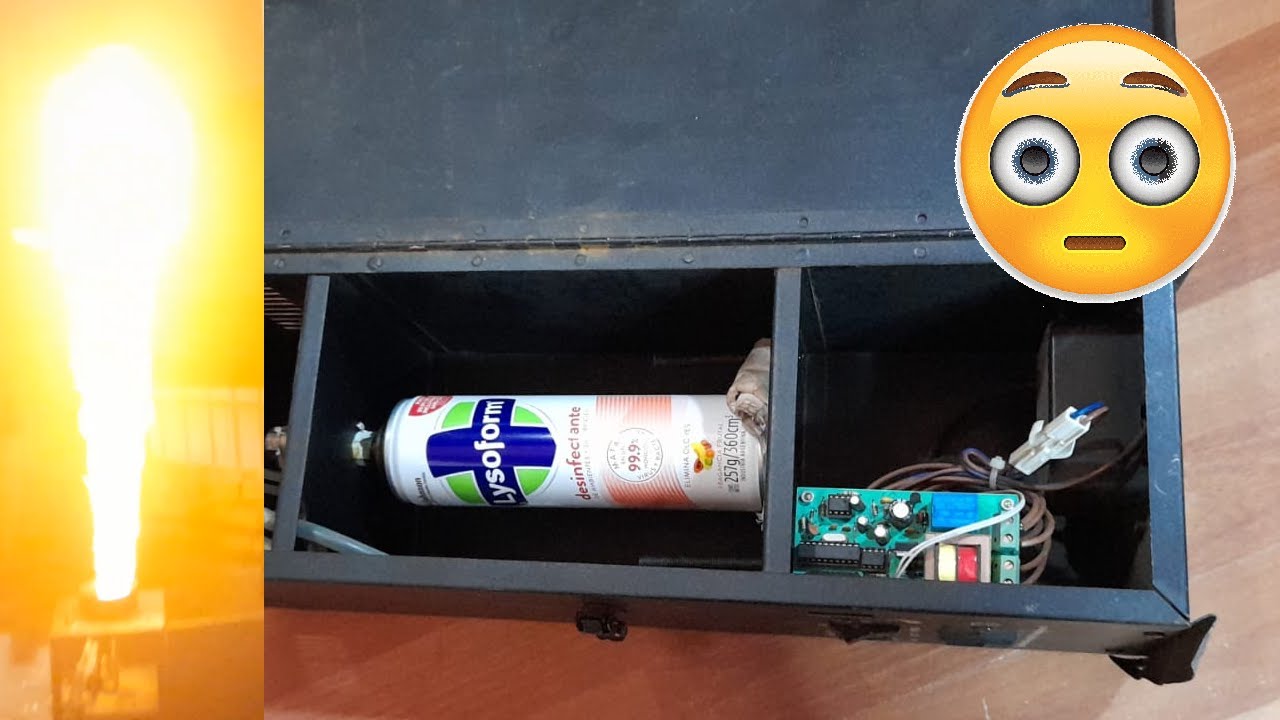 🔥Máquina de FUEGO con LYSOFORM? cómo funciona #1