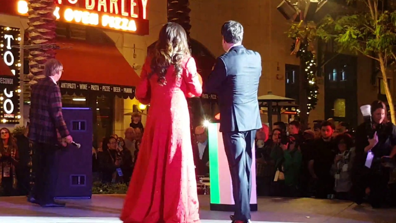 Donny & Marie - Christmas tree lighting!