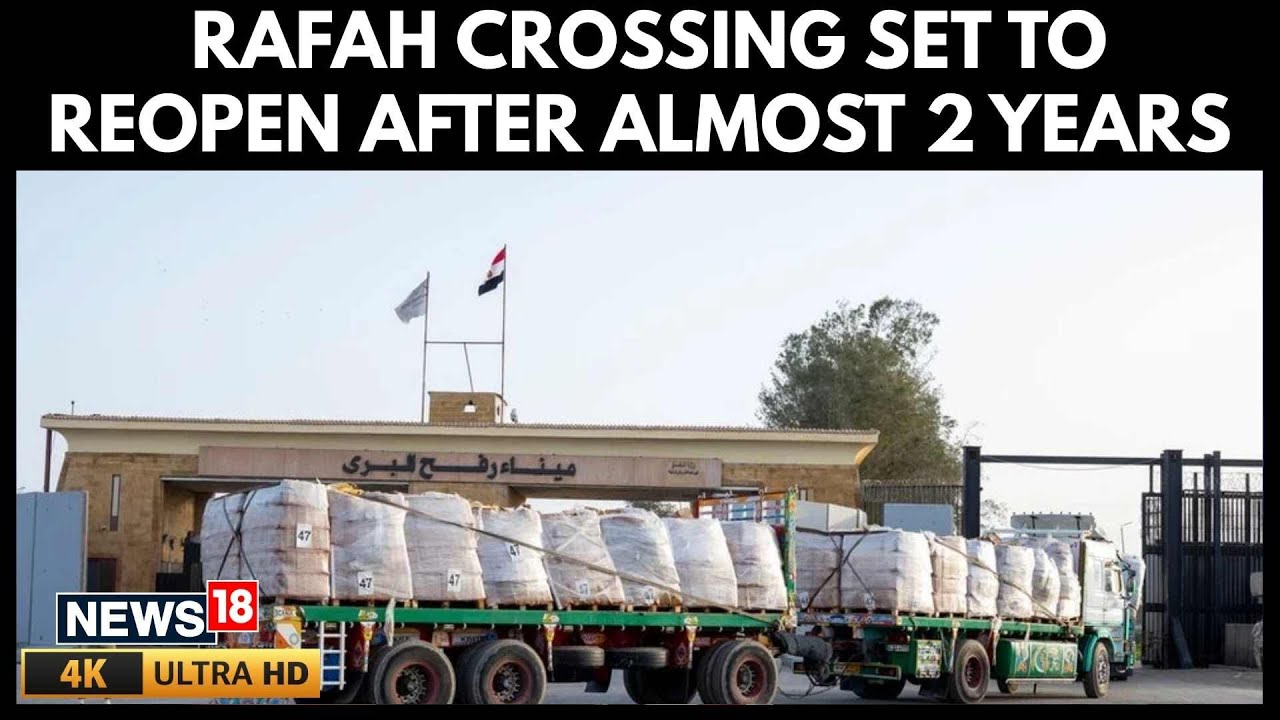 Rafah Crossing to Reopen After Two Years as Israel Agrees Limited Gaza–Egypt Border Access | 4K