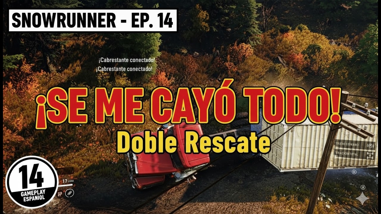 Instrumentos de Desarrollo y Expansión Empresarial  ¡DOBLE RESCATE! Desastre  SnowRunner Ep. 14