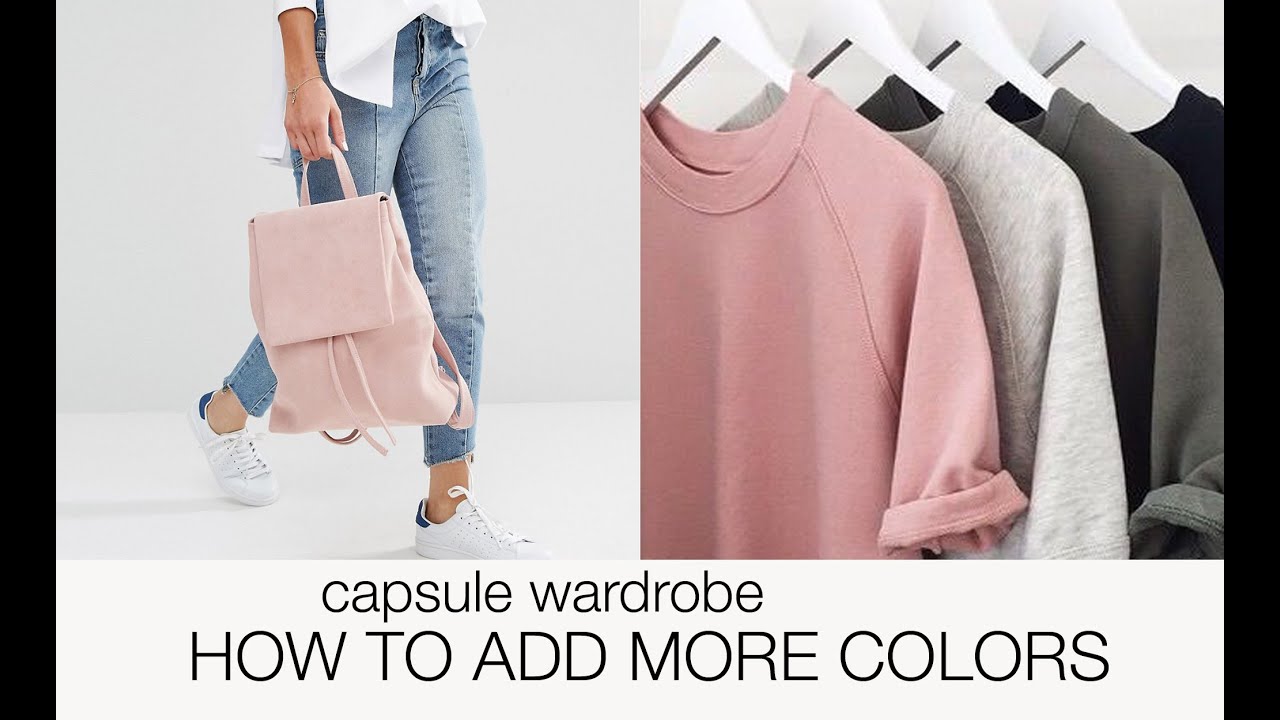 Capsule wardrobe guide: how to add more colors!