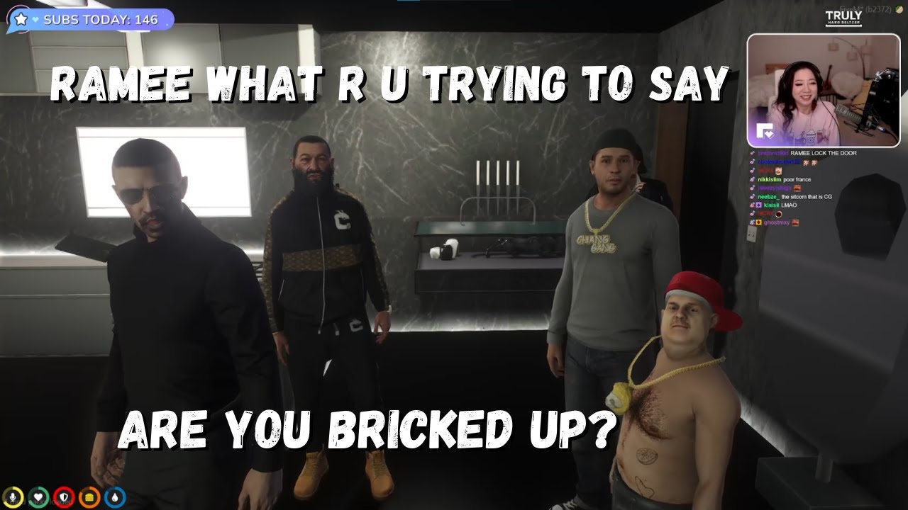 CG Trolls Ramee for giving April a Brick | NoPixel GTA RP