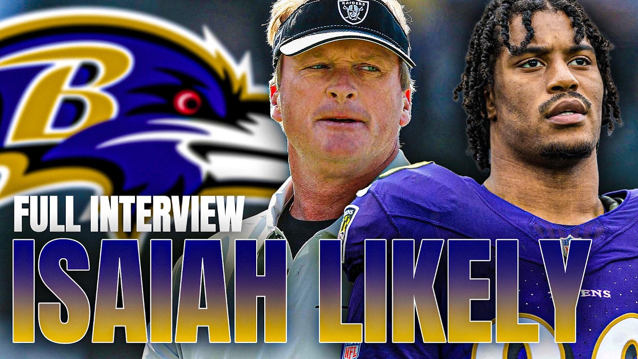 Ravens TE Isaiah Likely FULL INTERVIEW | Gruden Goes Long