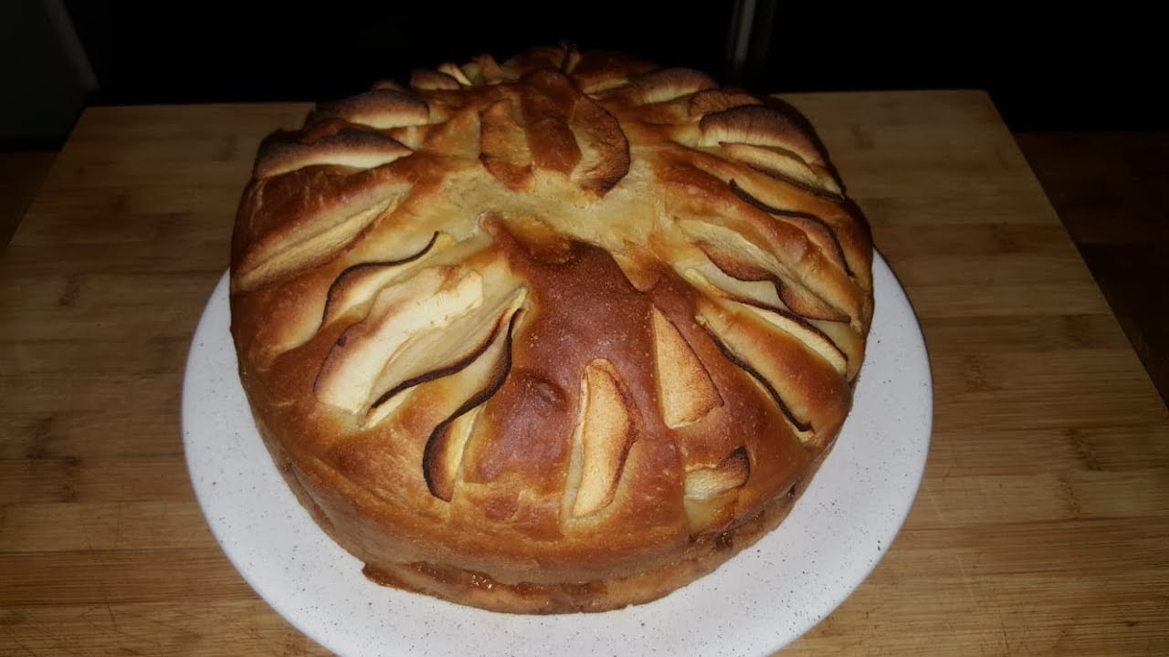 Torta di mele con lievito madre