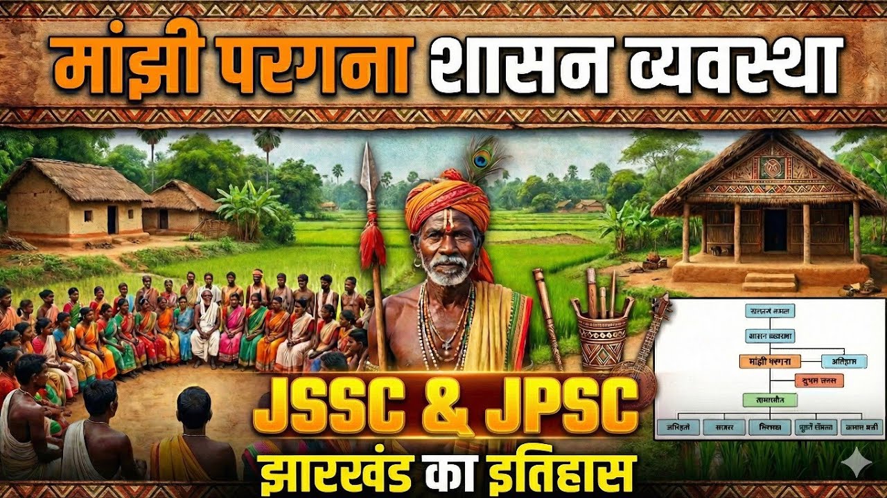 Manjhi pargana shasan vyavastha | Manjhi shasan vyavastha | Jharkhand Gk | Jharkhand ka itihaas