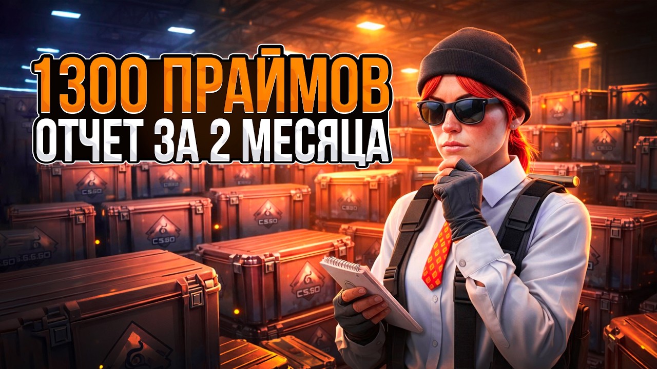 1300 ПРАЙМ АККАУНТОВ. СКОЛЬКО МОЖНО ЗАРАБОТАТЬ ЗА 2 МЕСЯЦА?? (ферма кс2)