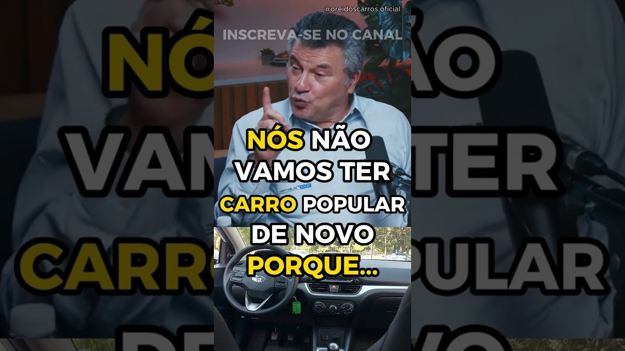 CARRO POPULAR vai VOLTAR no BRASIL?! #carros #popular