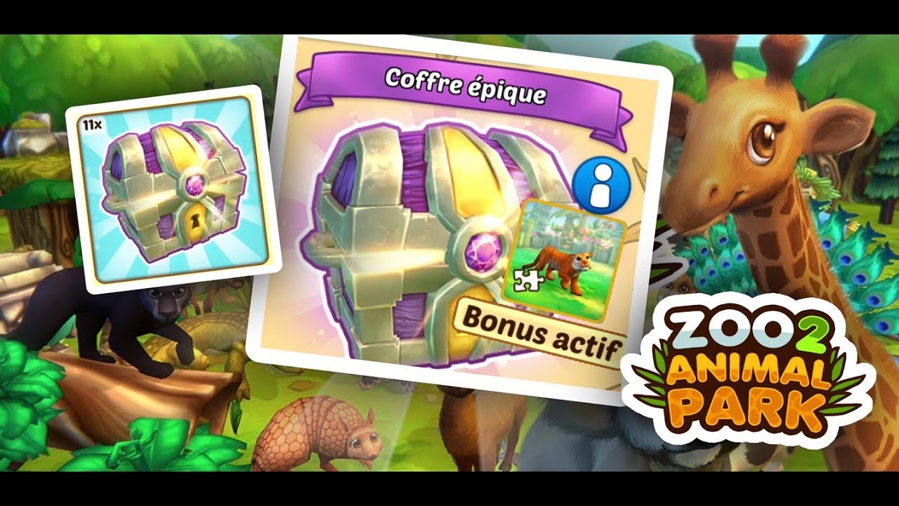 Zoo 2 Animal Park #59 Ouverture de 26 coffres Epiques