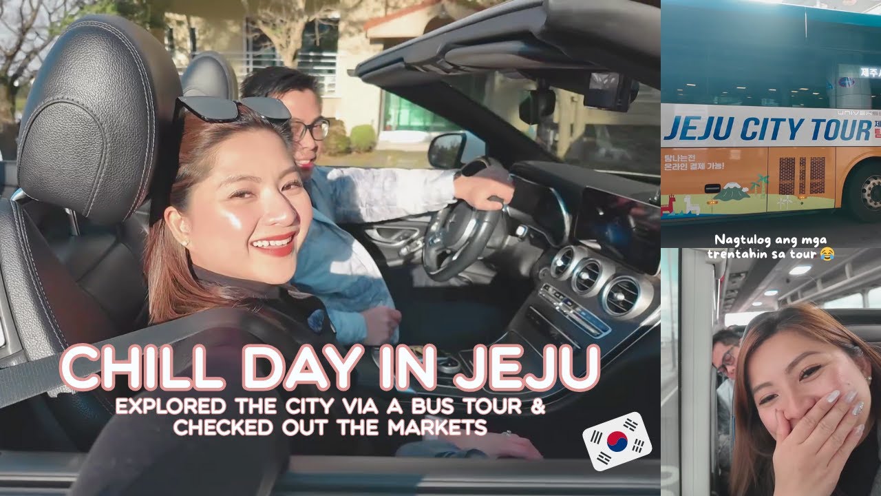 JEJU ISLAND CITY TOUR + EXPLORING DONGMUN & SEOGWIPO OLLE MARKET  🇰🇷I JOYCE YABUT - BARTOLOME