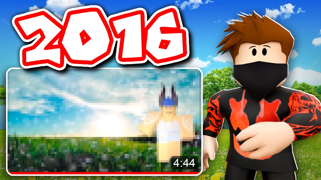 Я попытался сделать графику для Roblox такой, какой она была в 2016 году...