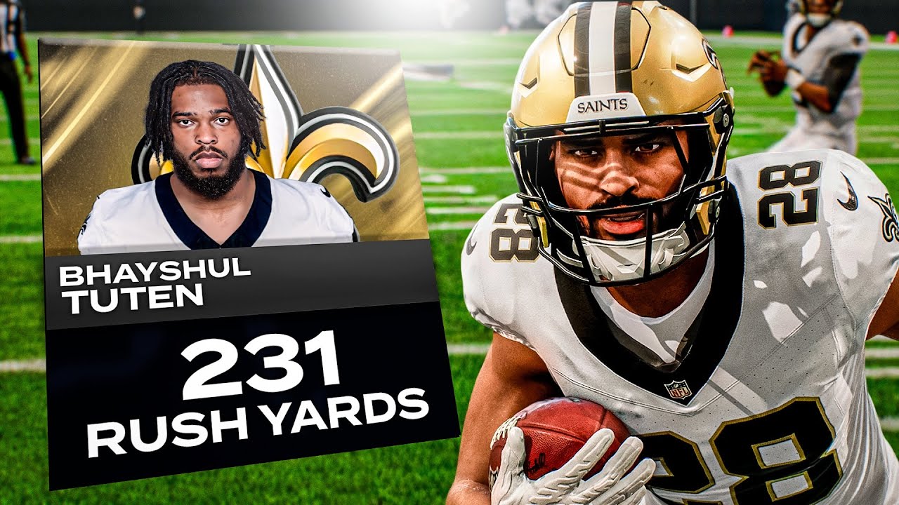 I Have the BEST RB in the NFL in Saints Franchise on Madden 26