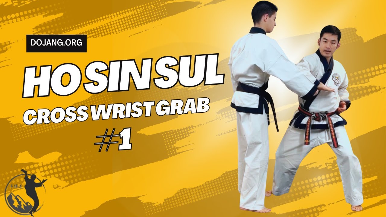 Ho Sin Sul - Cross Wrist Grab #1 | Tang Soo Do Soo Bahk Do Moo Duk Kwan Standardization
