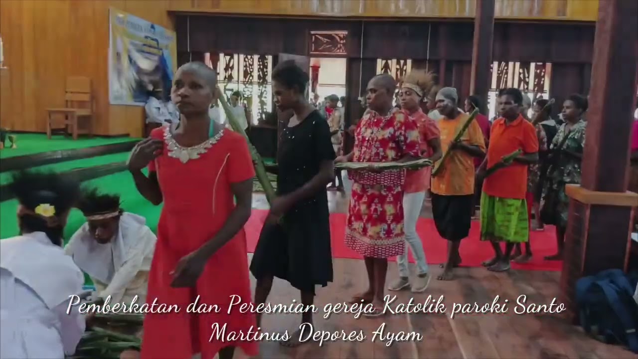 PEMBERKATAN DAN PERESMIAN GEREJA KATOLIK PAROKI SANTO MARTINUS DE PORES AYAM 2025