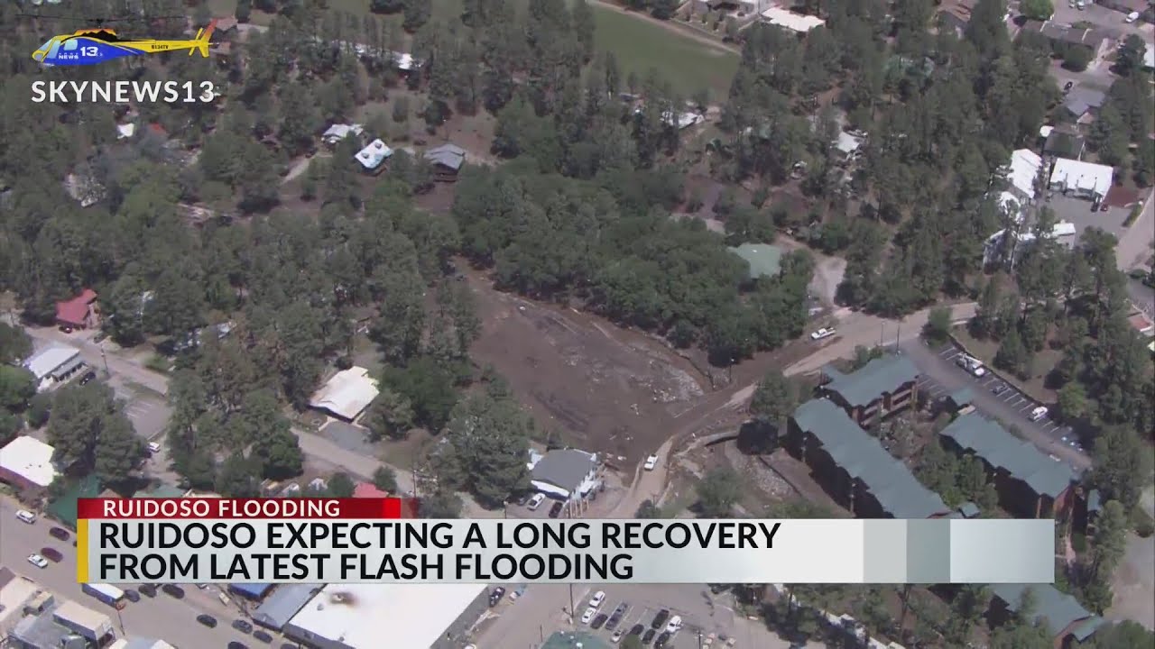 Record-breaking flooding destroys homes, leaves 3 dead in Ruidoso