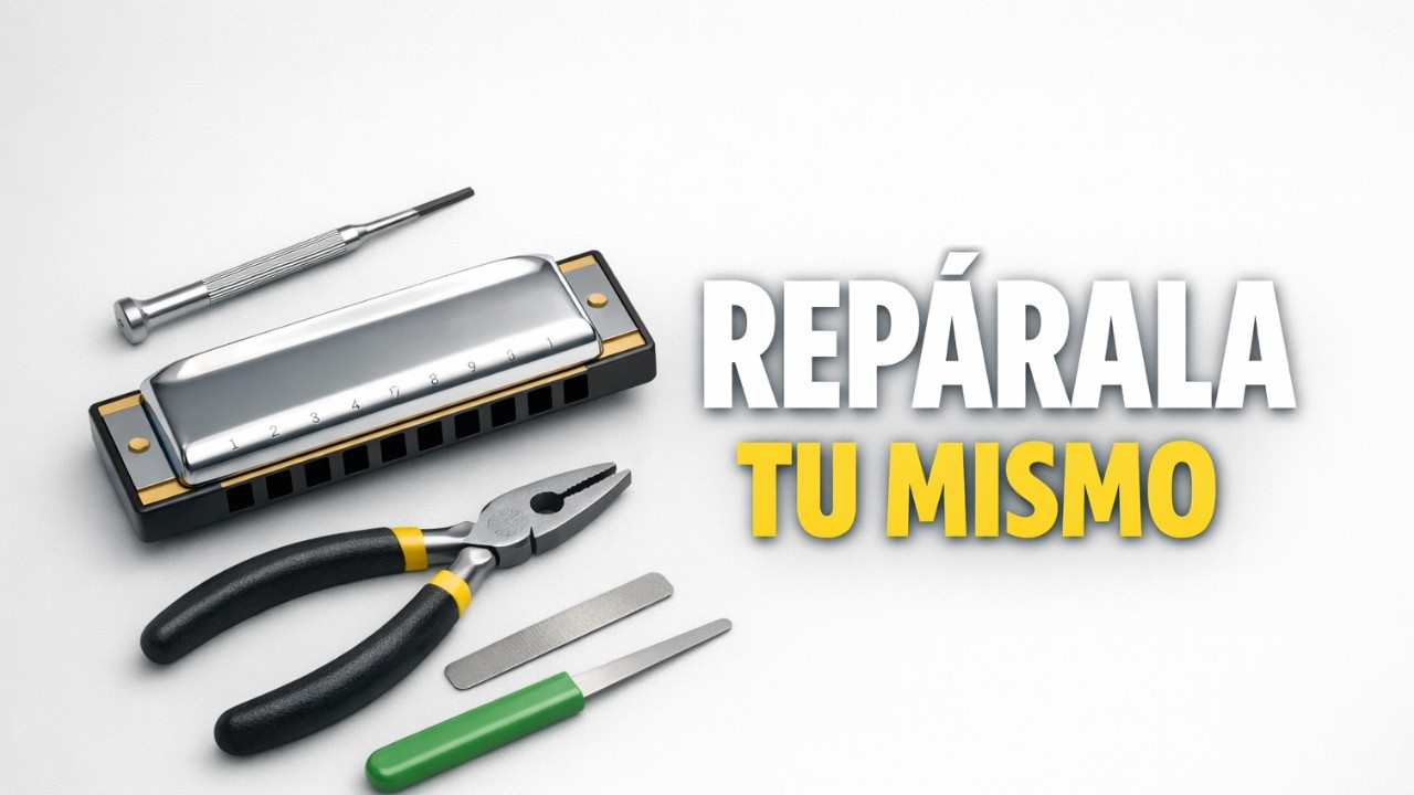 COMO REPARAR UNA ARMONICA SI UNA LENGUETA NO SUENA