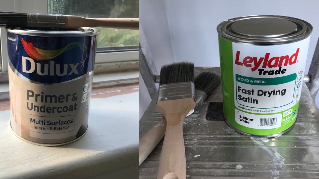 DIY Review: Using Undercoat & Final Coat| Dulux| Leyland