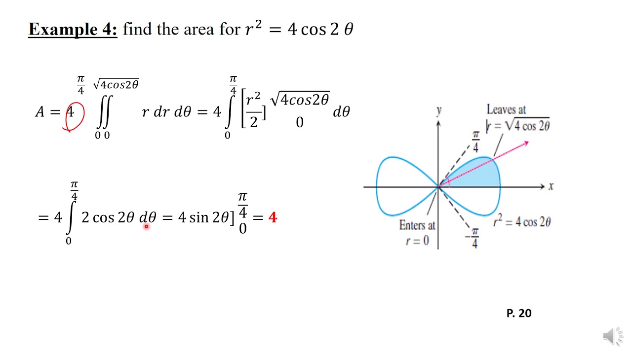 lec#2 double integral in polar coordinates
