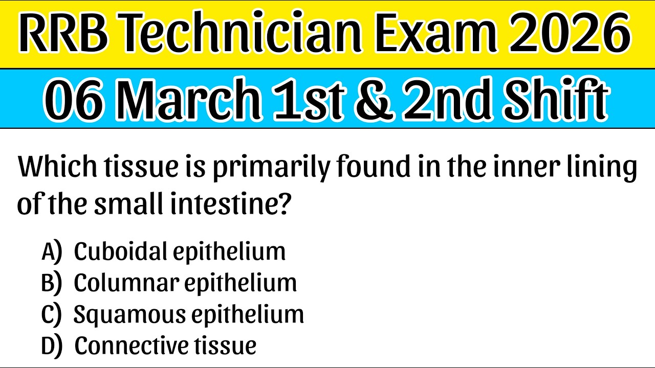RRB Technician Review 1st & 2nd Shift 06 March | RRB Technician Exam Analysis today | RRB TECH 2026