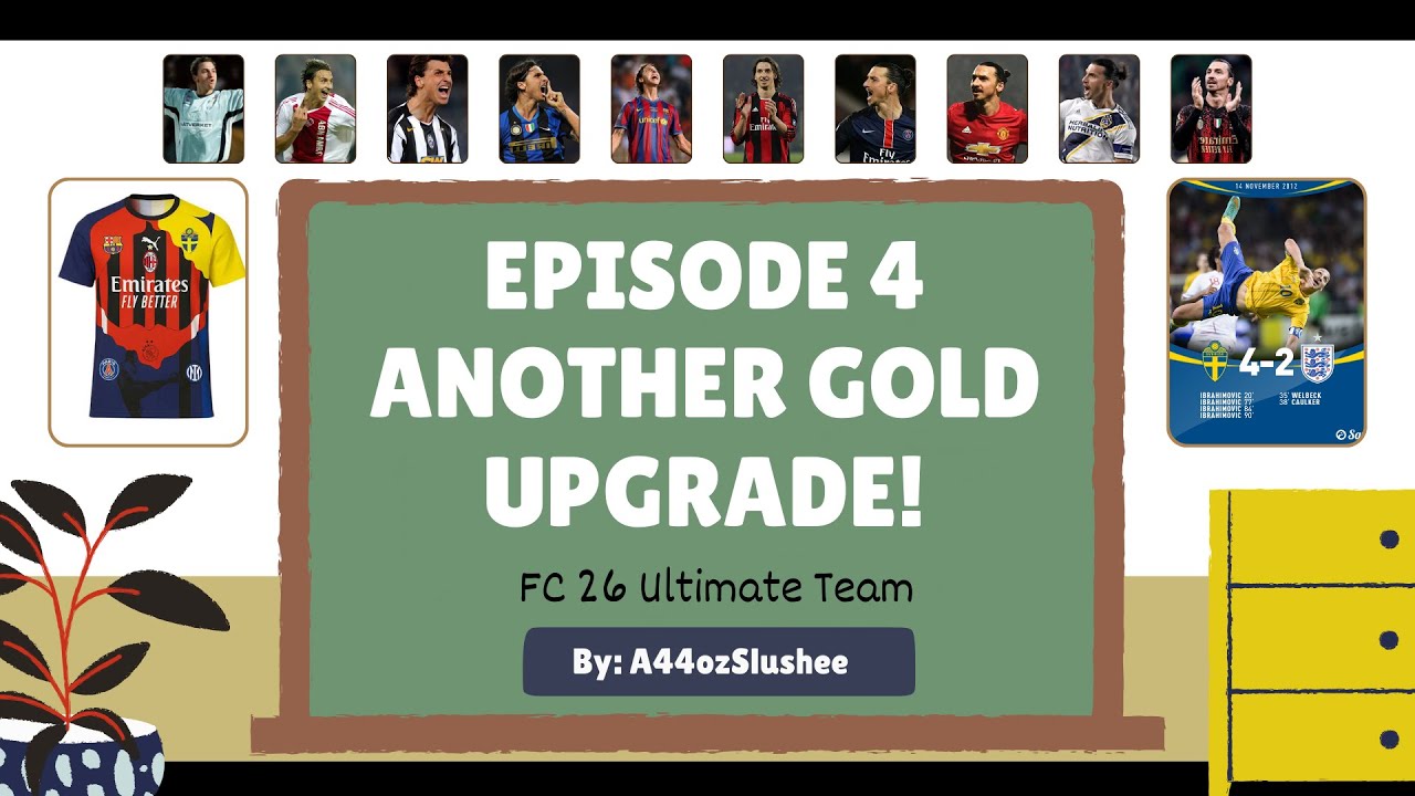 Another Gold Upgrade! Zlatan's Army #4 -FC26 Ultimate Team