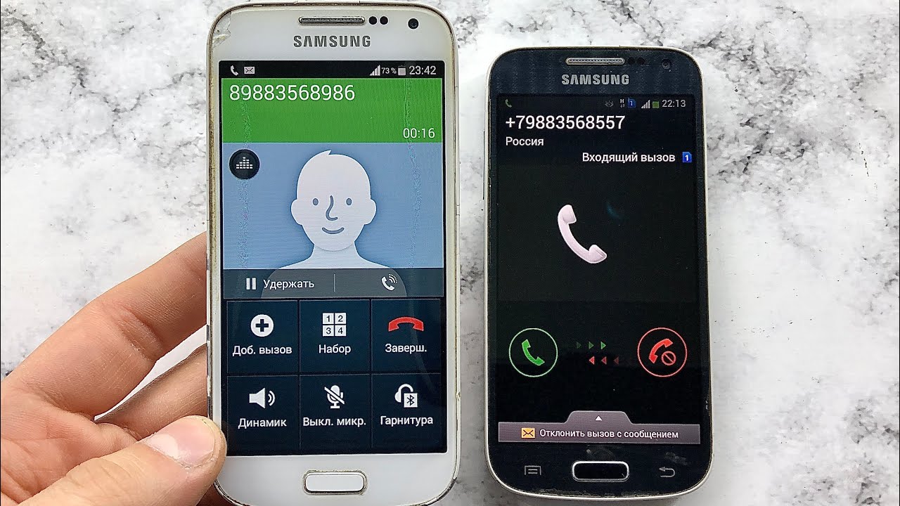 Comparing Two Same Phones/ Samsung Galaxy S4 mini Black vs Samsung Galaxy S4 mini White/Mobile Calls