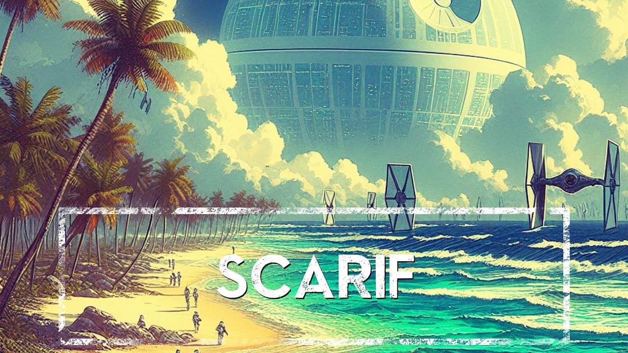 🏝️Tropikalny raj Imperium - planeta SCARIF🌎｢HOLOCRON｣