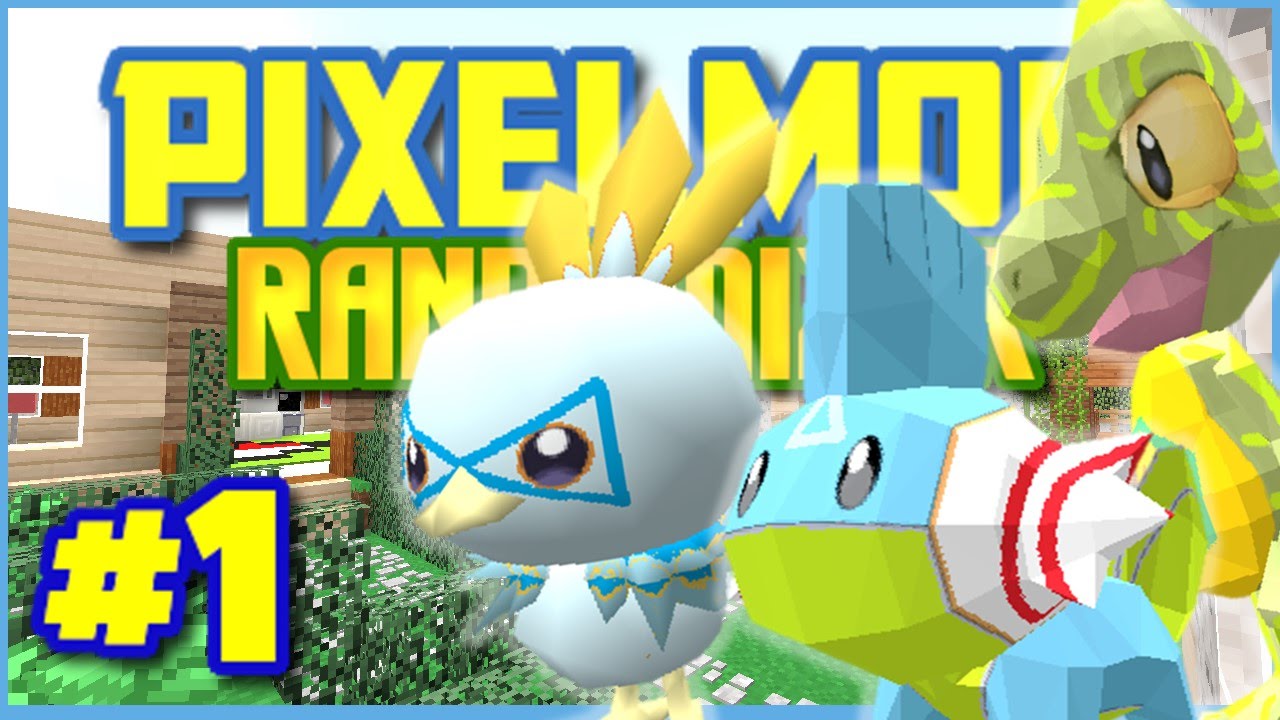 Pixelmon Randomizer S3 ★ CRAZY STARTERS! Episode 1 (Minecraft Roleplay)