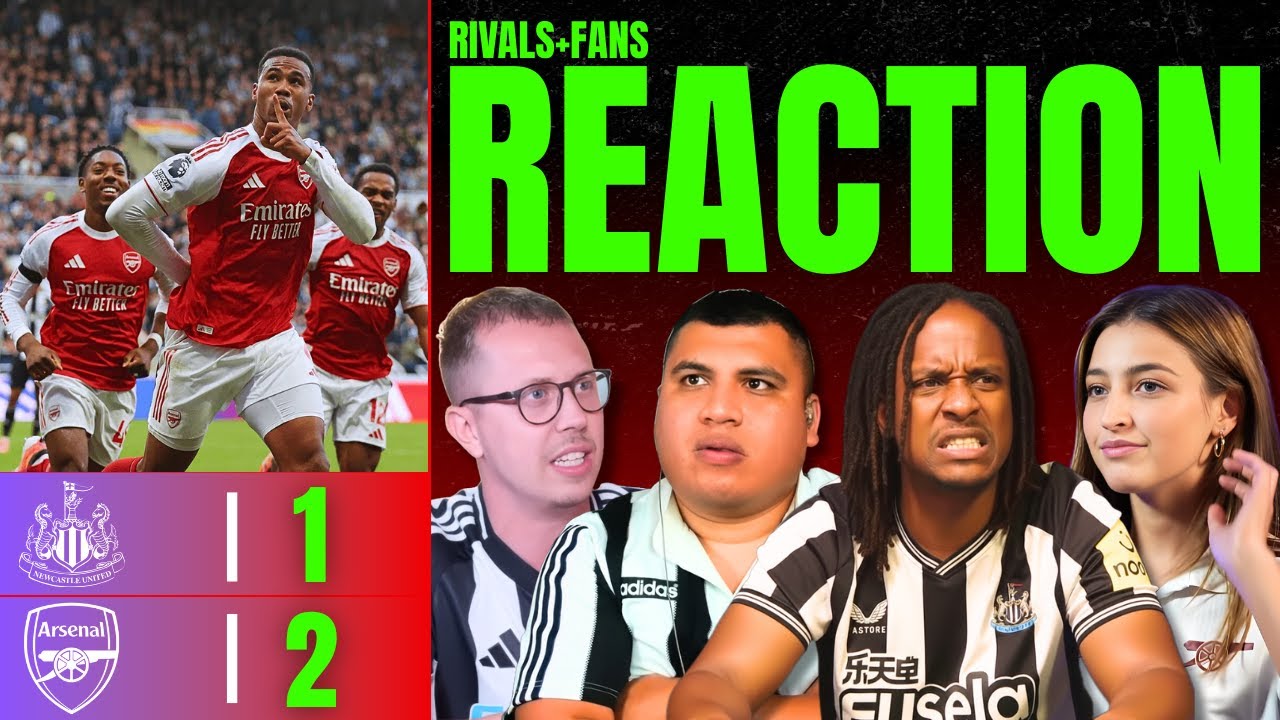 Arsenal's Rivals & Haters HEARTBROKEN | Reactions to Newcastle 1-2 Arsenal |Premier League  Reaction