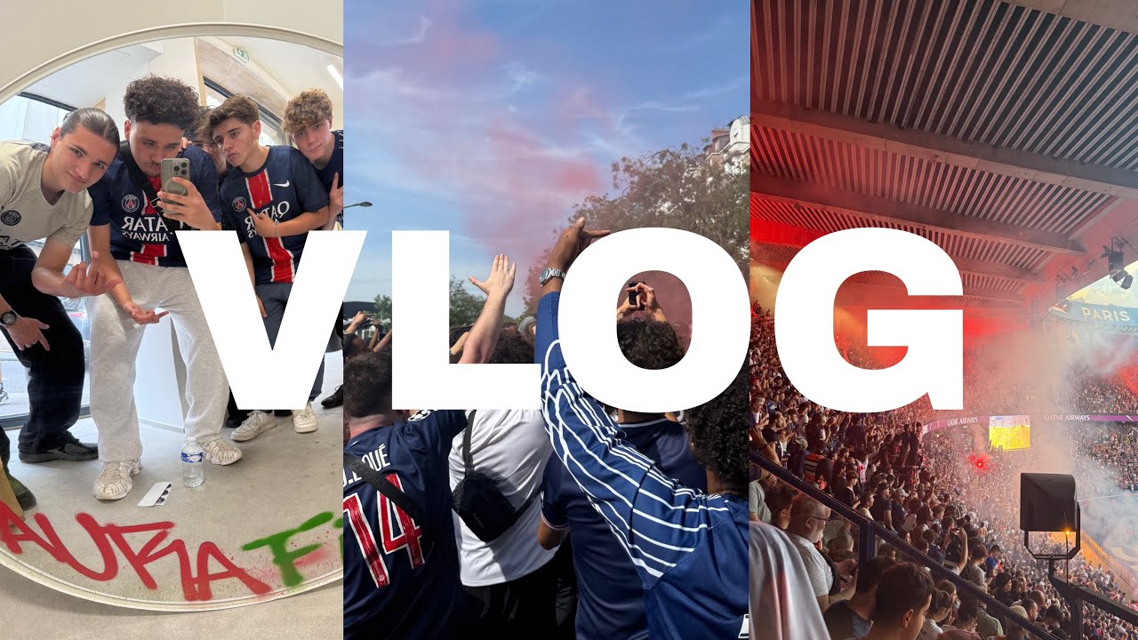 VLOG PARIS + PSG-INTER AU PARC !!