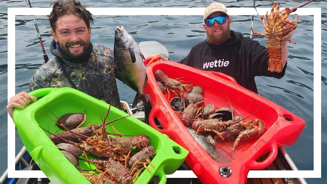 BIG BUG BASH - Akaroa Free Diving and Spearfishing