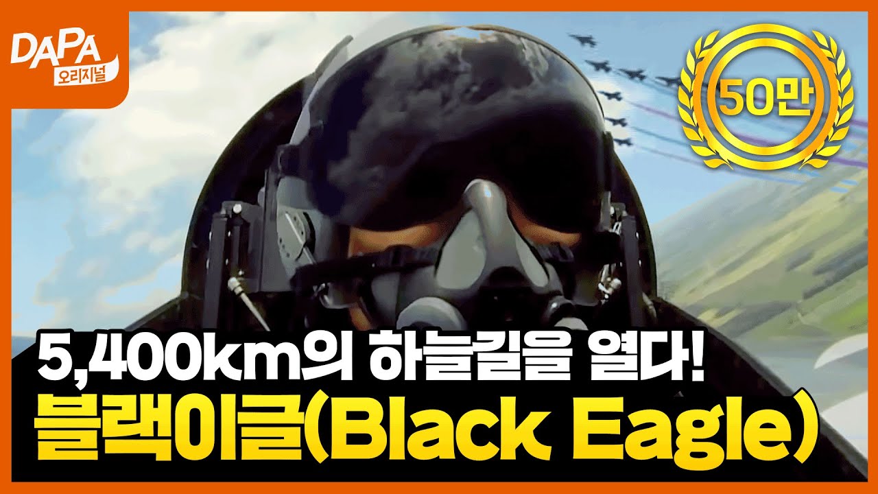 블랙이글, 하늘길 5,400km를 열다 [방위사업청]