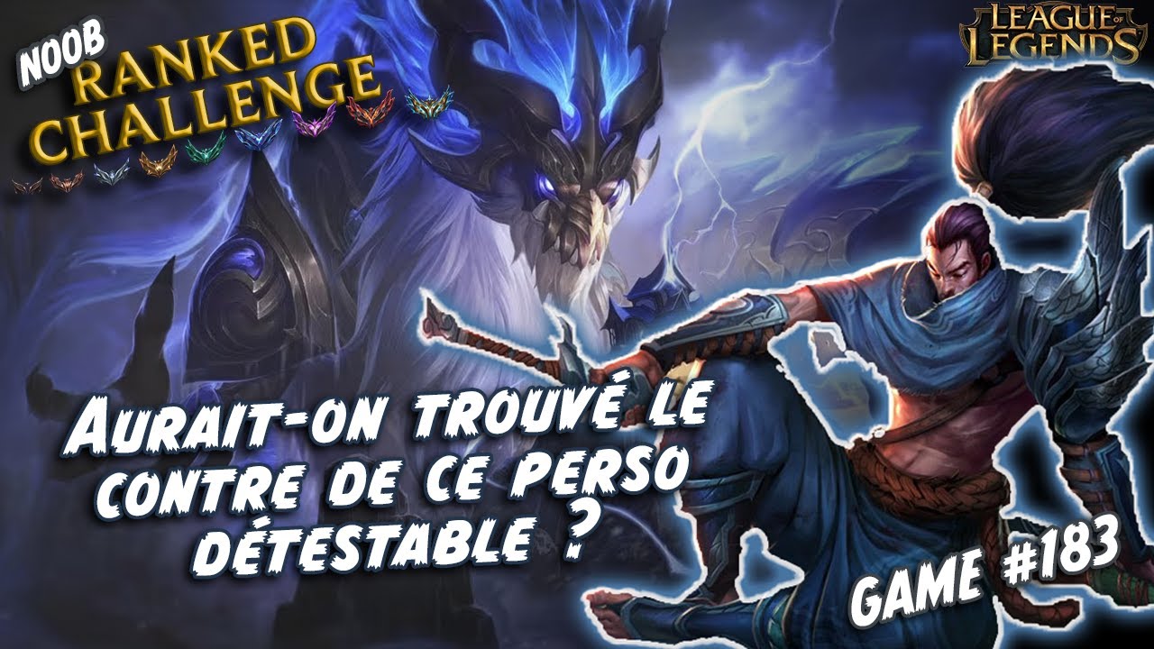 Noob Ranked Challenge 183 - Aurelion Sol vs Yasuo