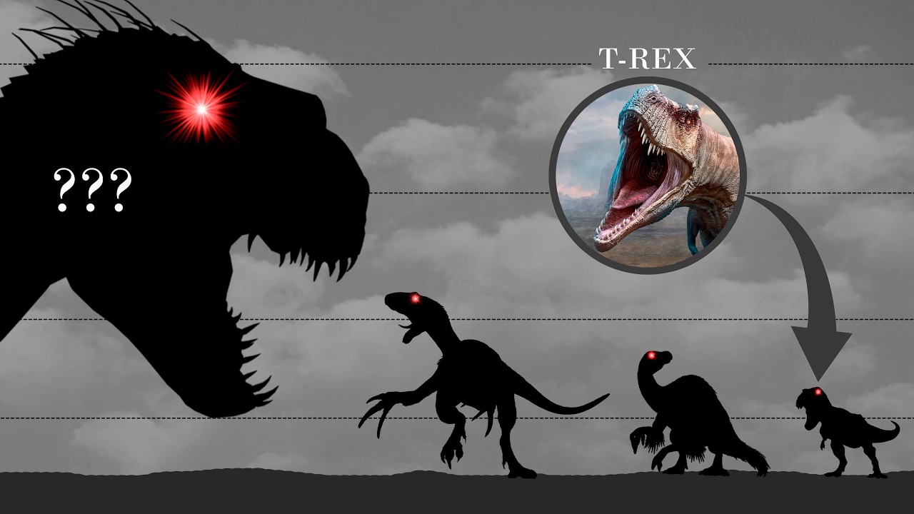 DINOSAUR SIZE Comparison | SMALLEST to BIGGEST Dinosaurs