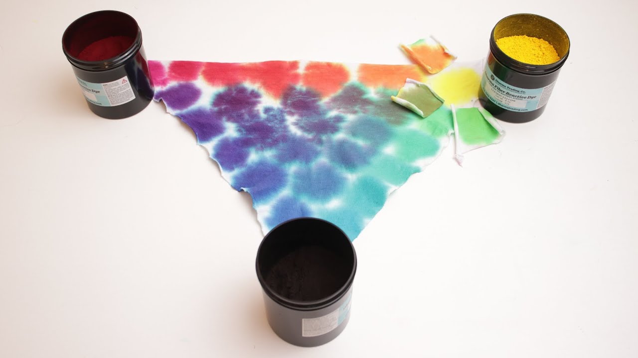 Тай-дай: смешивание всех основных цветов Dharma