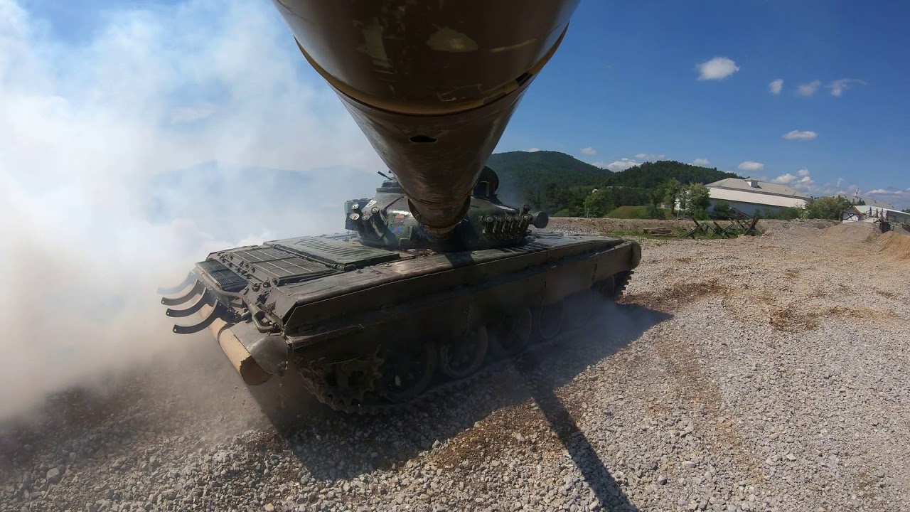 Tank M-84 na Tankovskem vikendu - uncut