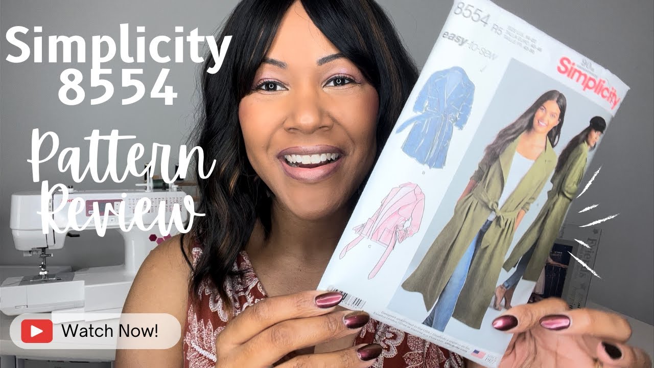 Simplicity 8554 Pattern Review| Spring Jacket Reveal