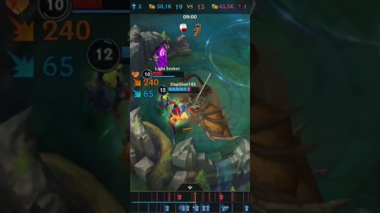 Dragon is very easy to steal🥱| #wildrift #dragon #leagueoflegends