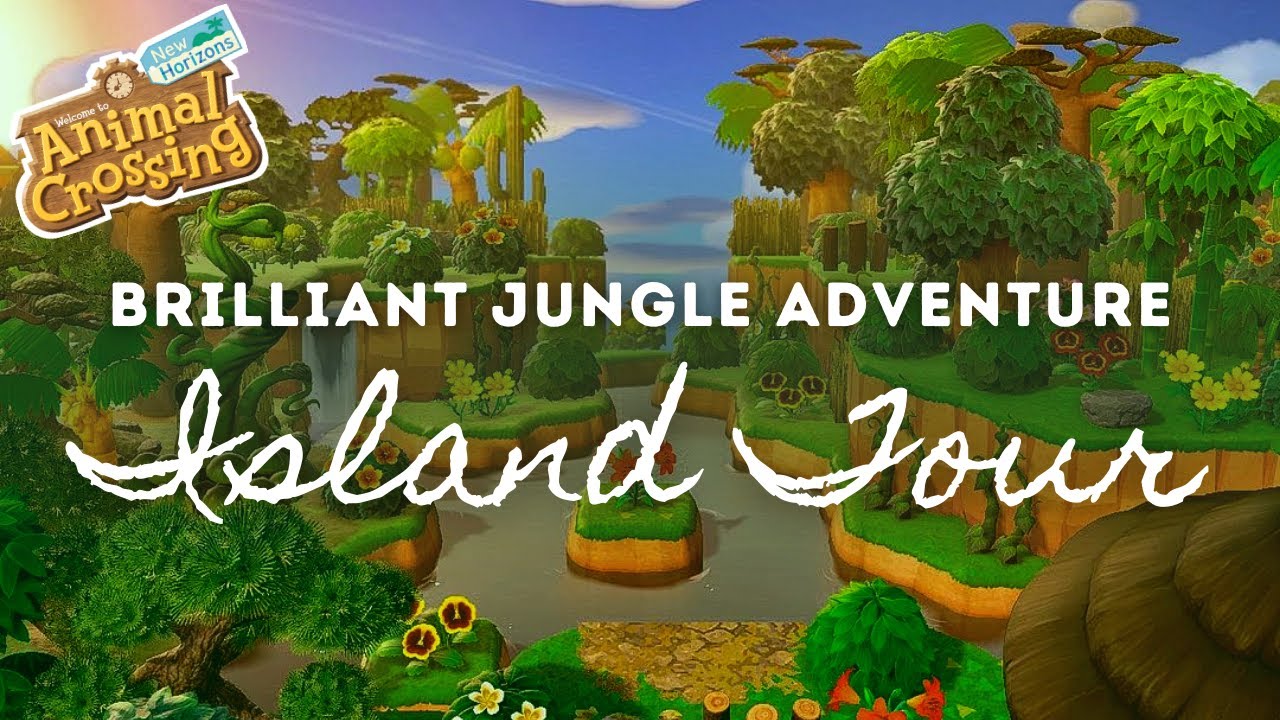 Великолепный тур по острову приключений в джунглях | Animal Crossing New Horizons