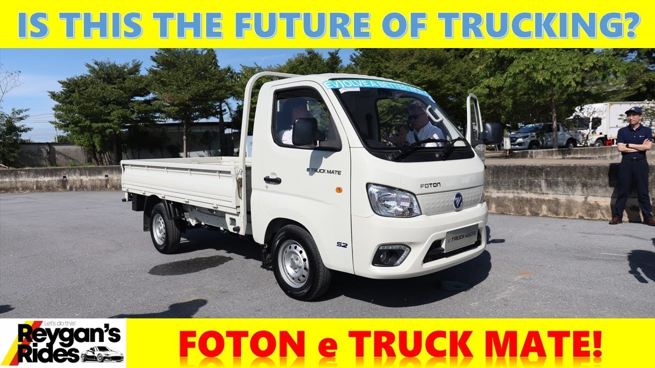 FOTON e TRUCK MATE Test Drive - Is This The Future of Trucks? [Quick Feature]