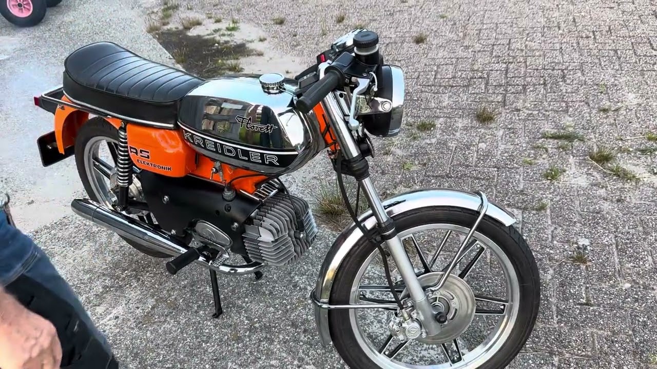 Kreidler RS klaar voor de testrit