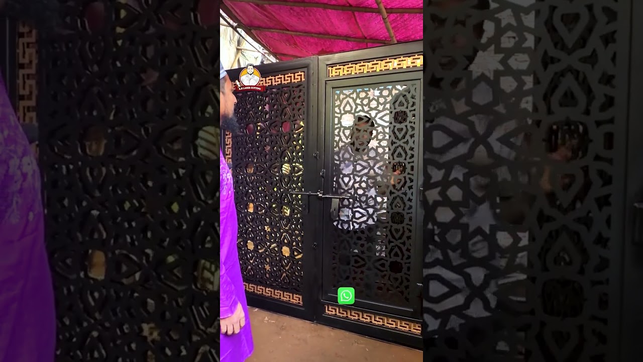 সম্পূর্ন নতুন মডেলে চলে এসেছে আরেকটি দুই পার্টের গেইট।আপনাদের যাদের নিরাপত্তা নিয়ে চিন্তায় ঘুম আসে